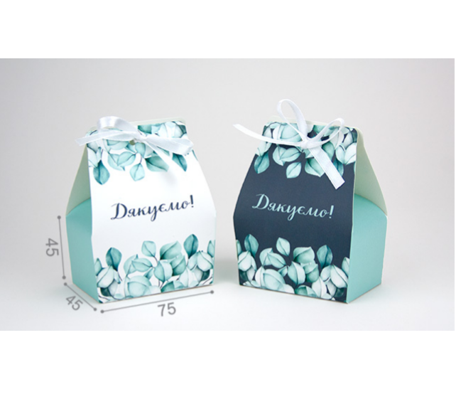 Свадебные бонбоньерки для гостей от жениха и невесты с медом и фундуком. 