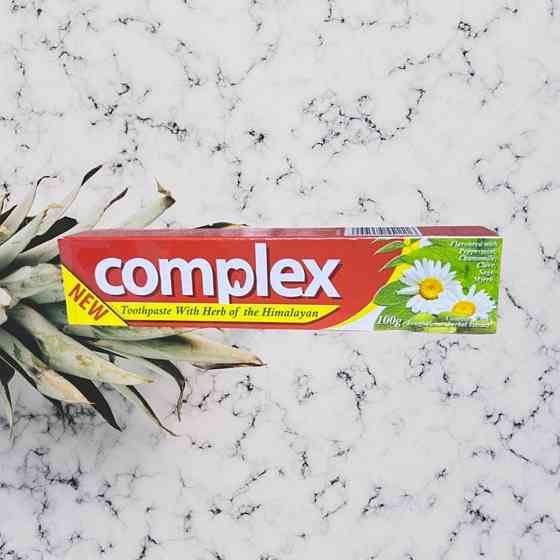 ОРИГІНАЛ! Зубна паста Complex 100g ромашка Виноградів