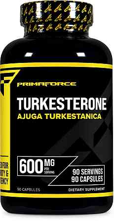 Туркестерон Primaforce Turkesterone, Ajuga Turkestanica, 600 mg, 90 Capsules Луцьк