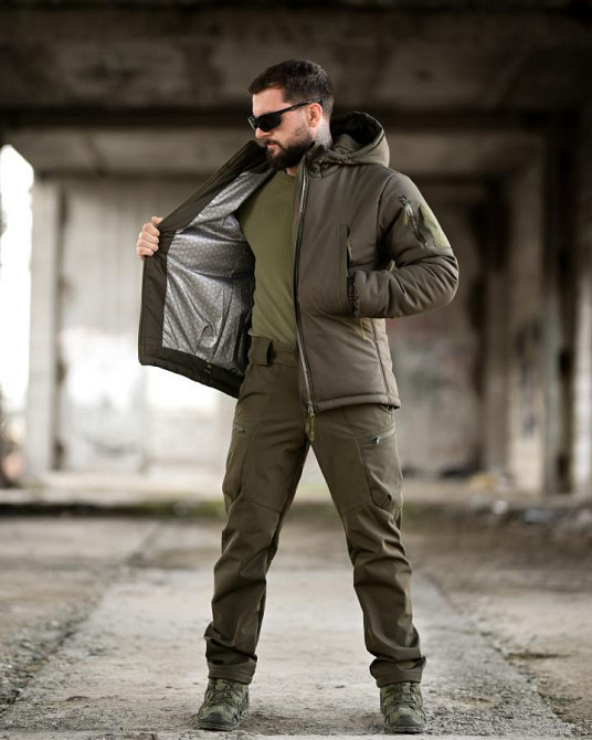 Зимовий тактичний костюм PANCER олива ТР6496 Одеса - фото 11