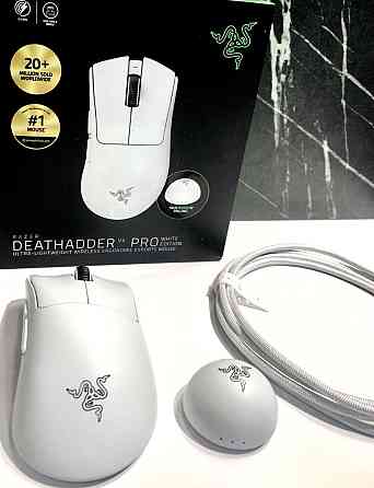 Мишка razer deathadder v4 pro white. Київ