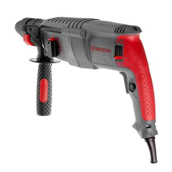 Перфоратор INTERTOOL DT-0184, 0,85 кВт, 3,2 Дж, 0-900 об/хв, 0-4400 уд/хв, 3 режими - потужний електричний перфоратор Львів