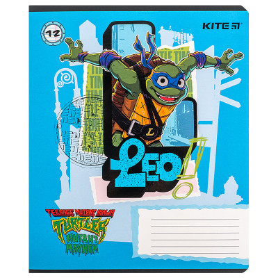 Зошит Kite Ninja Turtles, 12 аркушів, лінія (NT24-234) Вінниця - фото 12