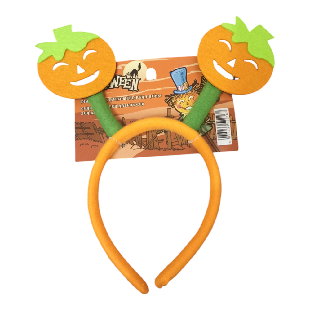 Обруч декор Гарбузы для Хеллоуина оранжевый Киев - изображение 2