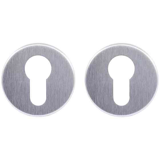 Дверна накладка під ключ Fimet 208 F05 матовий хром Київ