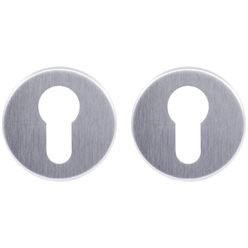 Дверна накладка під ключ Fimet 208 F05 матовий хром Київ - фото 1