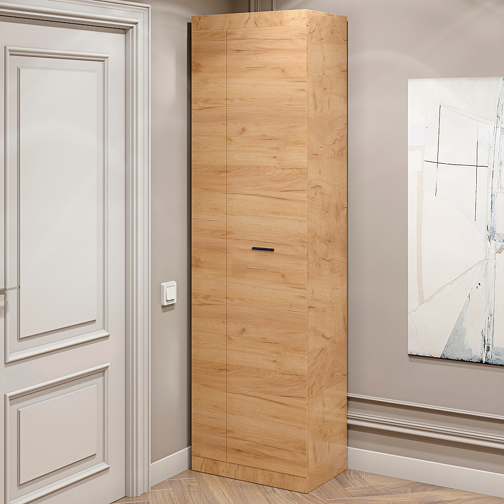 Шкаф распашной Эверест Соната-600 дуб крафт золотой (DTM-2684) Днепр - изображение 2