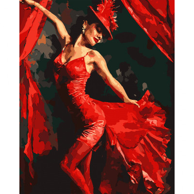 Картина по номерам Santi Кабаре 40 х 50 см (954859) Вінниця - фото 1