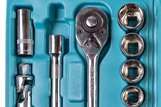 Набор торцевых насадок ТИТУЛ CRV 1/2