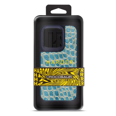 Чехол для мобильного телефона Harder Crocosaur Apple iPhone 14 Pro Blue (ARM76724) Винница - изображение 3