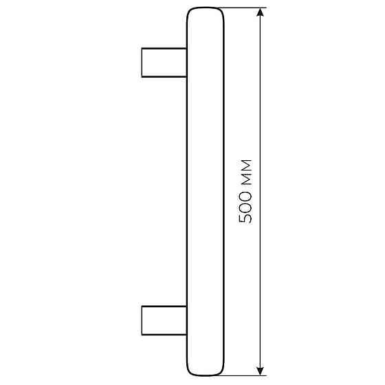 Ручка утягивающая Fimet 841S 500 300 F60 нерж Киев