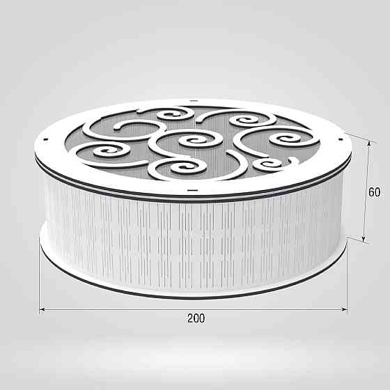 Подарочная коробка EKOSTAR d200 h60 Киев