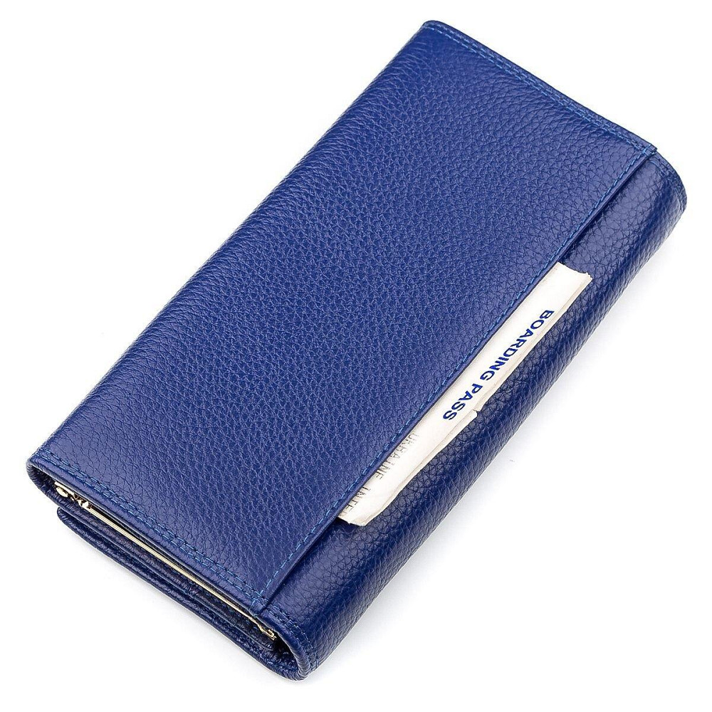 Кошелек женский кожа Синий (Boston) Киев - изображение 11