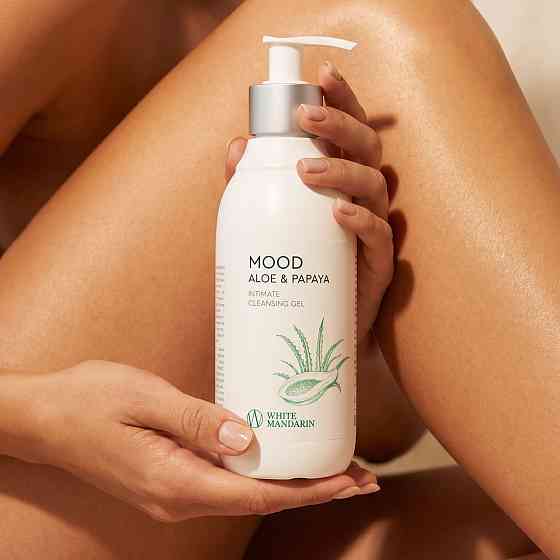 Гель для интимной гигиены Алоэ Папая Mood ALOE & PAPAYA White Mandarin 280 мл Киев