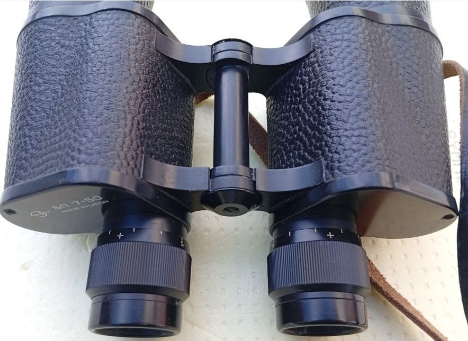 Бинокль БП 7х50 ЗОМЗ СССР 1977г. (Морской) (Высокосветосильный) Киев - изображение 5