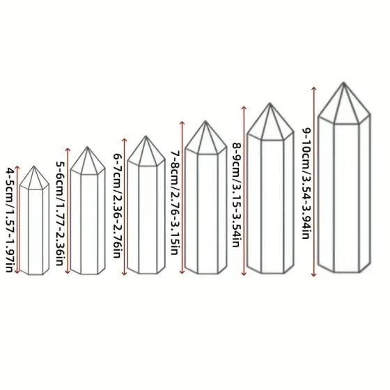 Піритовий обеліск шестигранний 5-6 см – камінь сили та багатства Київ
