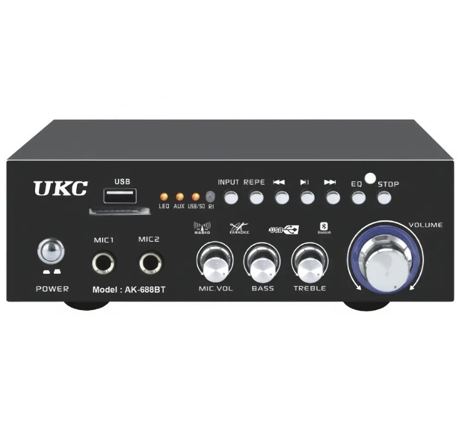 Підсилювач звуку UKC AK-688BT 9489 Вінниця - фото 1