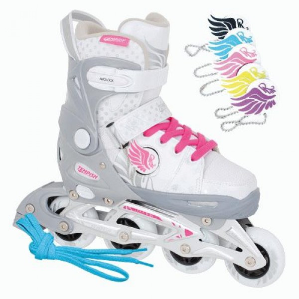 Детские раздвижные роликовые коньки Tempish Lux Rebel Lady 40-43 Київ - фото 1