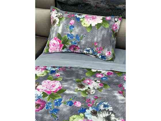 Комплект постільної білизни 2-х сп 175х210 Printed 8218-11 17-3802 Gull 2нав. 50х70 мікрофібра ТМ ARCLOUD Київ