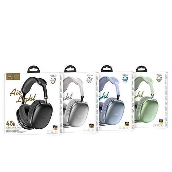 Беспроводные накладные наушники HOCO W35 Air Triumph BT headset Black Одесса