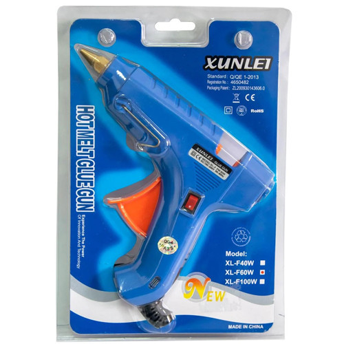 Клейовий пістолет Xunlei XL-F60W 11мм 60Вт 220В термопістолет для клейових стрижнів Київ - фото 2