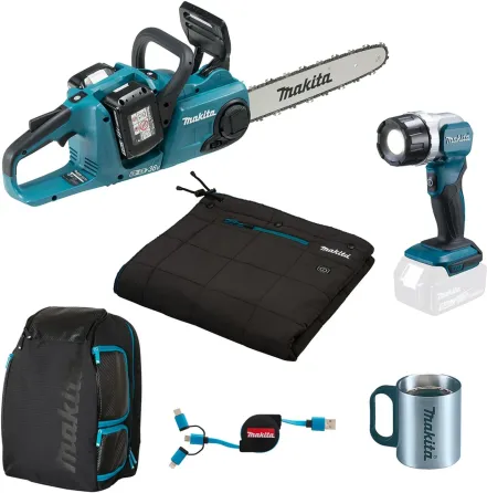 Makita DLX3129TX1 Aku zestaw narzędzi DUC353+DCB200A+DEADML808+DC18RD (2xBL1850B+DC18RD) Київ