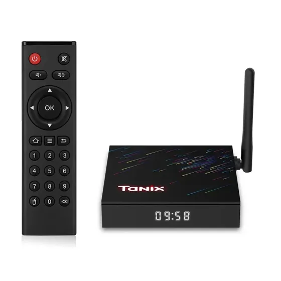 Смарт ТВ приставка Tanix TX68 4/64 Гб Smart TV Box Android 12 Андроїд ТВ бокс Київ