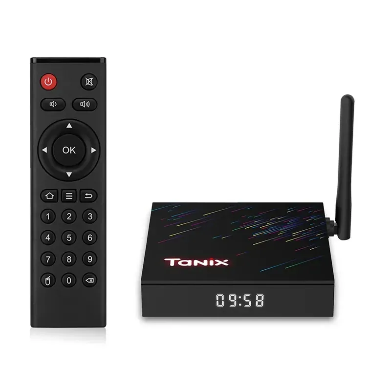 Смарт ТВ приставка Tanix TX68 4/64 Гб Smart TV Box Android 12 Андроїд ТВ бокс Київ - фото 4