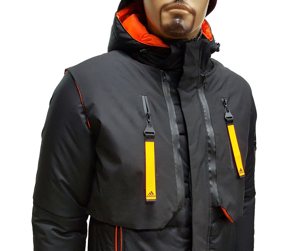 Мужское зимнее спортивное пальто Adidas Киев - изображение 6