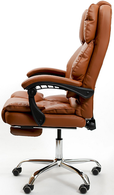 Кресло офисное Diego Comfort Pro светло-коричневый Киев - изображение 8