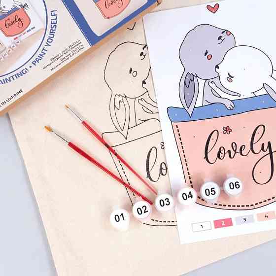 Набор для раскрашивания эко-сумки 