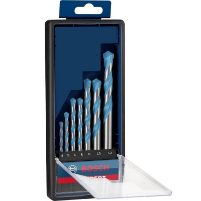 Набор сверл Stanley Expert MultiConstruction по металлу CYL-9, 4/5/6/6/8/10/12 мм, 7 шт. (2.608.900.647) Винница - изображение 1