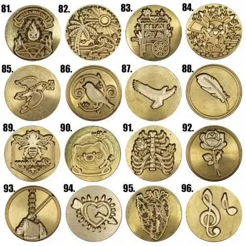 Сургучное клише с ручкой 30мм, 128 дизайнов Киев - изображение 7