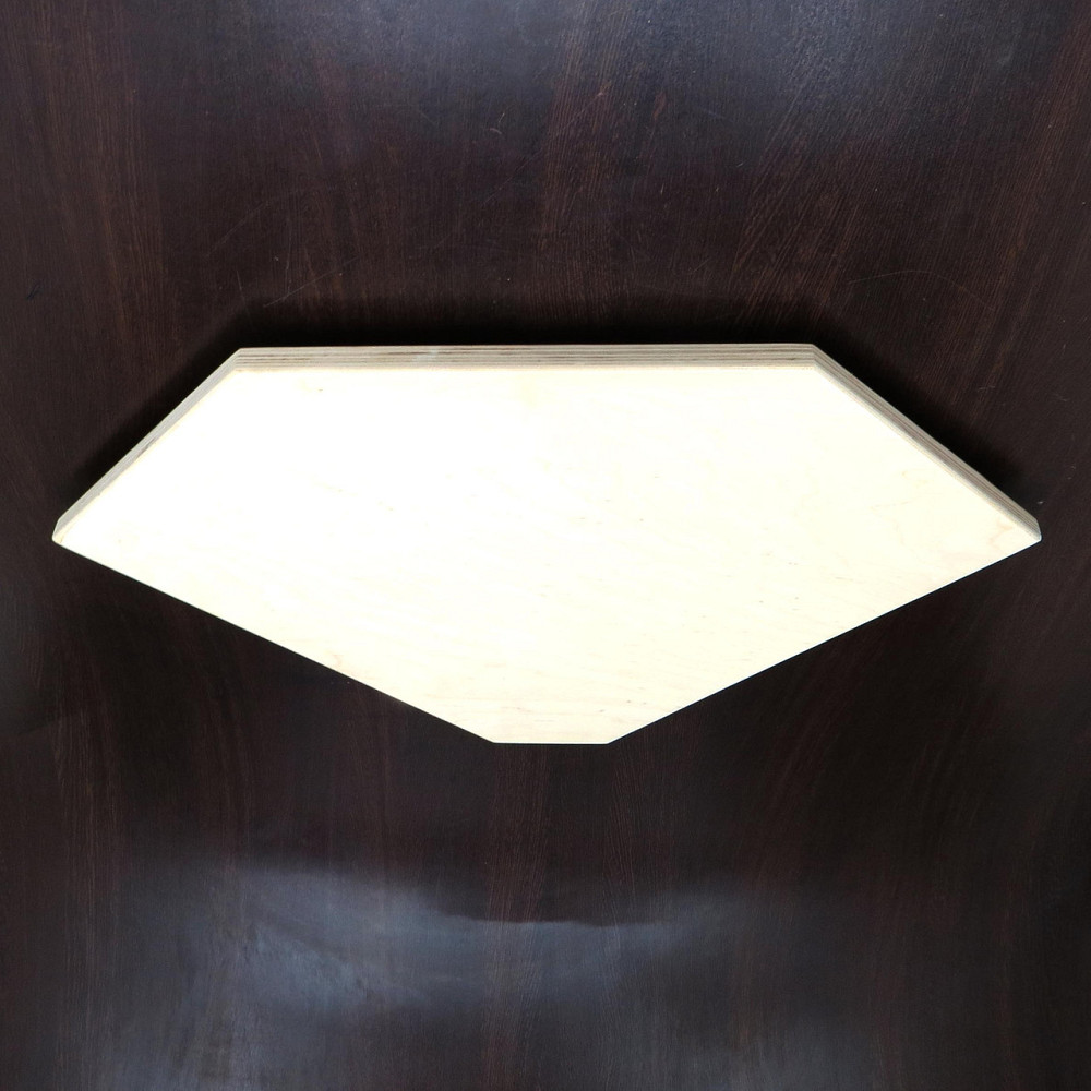 Угловая настенная полка 