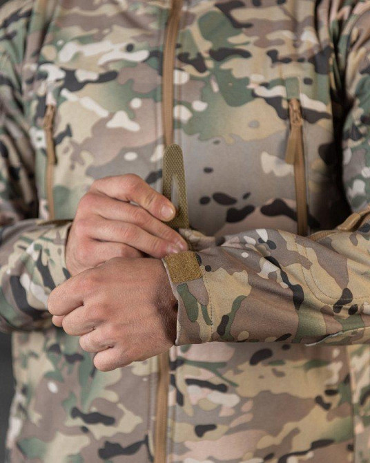 Весняна тактична куртка Soft Shell Silver Knight Windstoper мультикам ОР1234 Одеса - фото 5