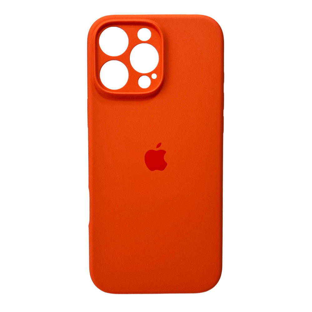 Чохол для смартфона Silicone Full Case AA Camera Protect for Apple iPhone 16 Pro 52,Orange Київ - фото 1