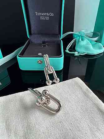Tiffany hardwear крупные серьги посеребрениеТиффани Одесса