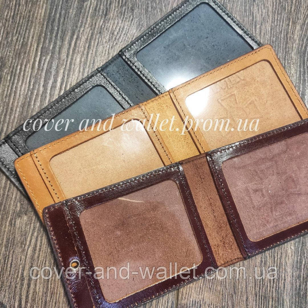 Обложка кожаная  "Національна Гвардія" Чорний Київ - фото 8