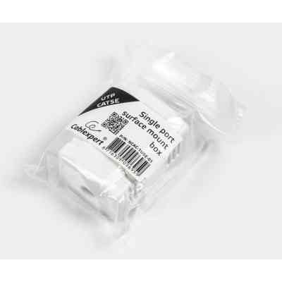 Компьютерная розетка Cablexpert RJ45x1 UTP, cat.5e (NCAC-1U5E-01) Винница