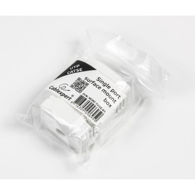 Компьютерная розетка Cablexpert RJ45x1 UTP, cat.5e (NCAC-1U5E-01) Винница - изображение 3