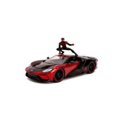 Машина Jada металева Spider-Man Форд GT з фігуркою Майлза Моралеса 1:24 (253225008) Вінниця