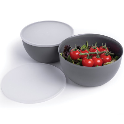 Миска KitchenAid Coreline, набір 4 шт, з кришкою, сірий (KQG176OSCGG) Винница - изображение 4