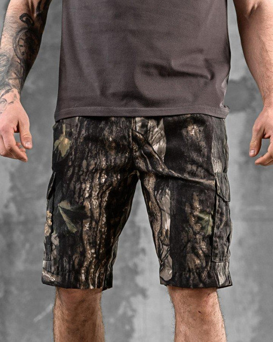 Шорты камуфляжные лес  ДЛ6996 Одесса - изображение 2