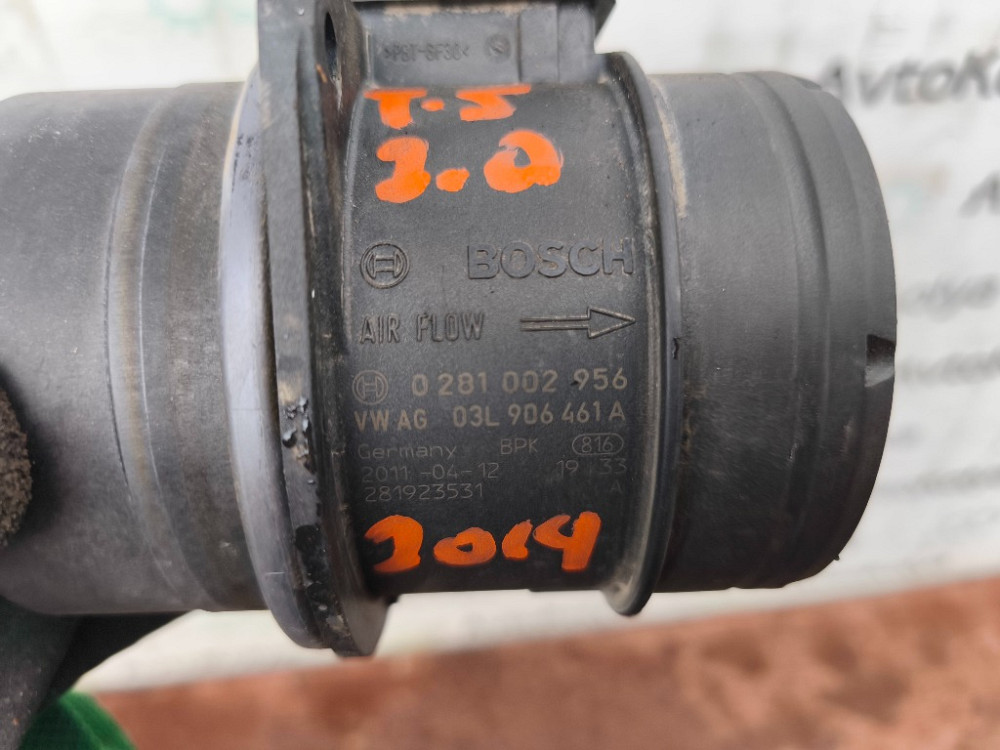 Витратомір повітря VW T5 T6 2.0 tdi 2010-2019 (03L906461A) Ковель - изображение 5