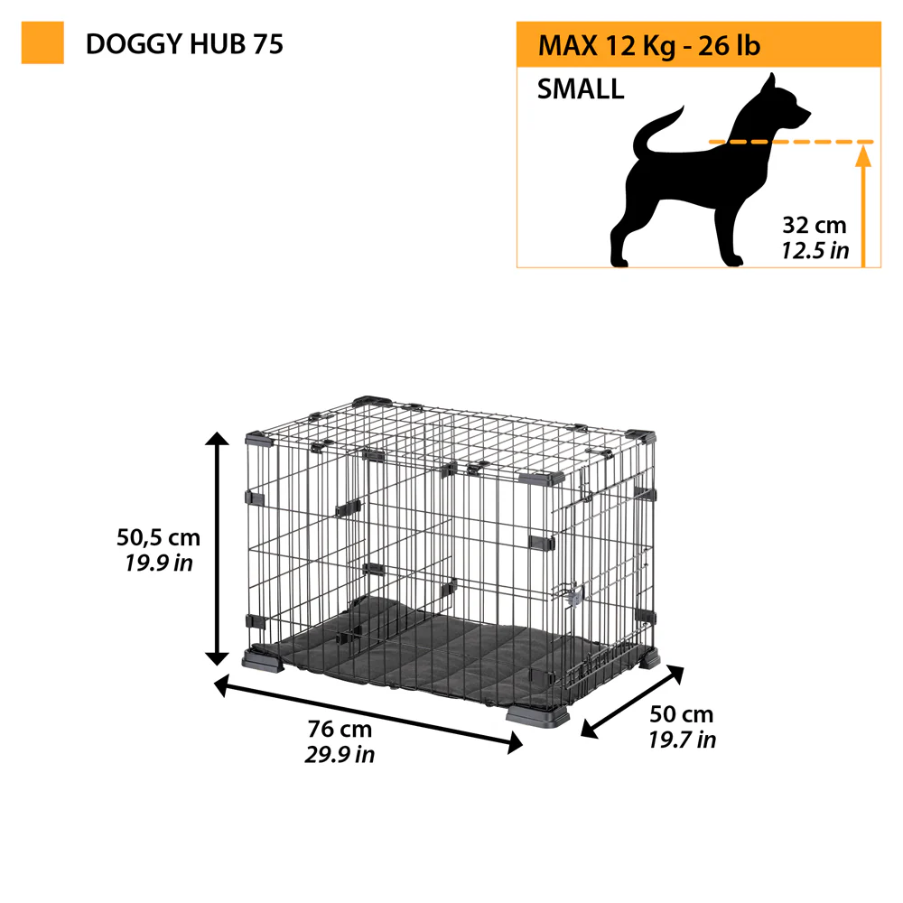 Клітка для собак і цуценят Ferplast Doggy Hub (Ферпласт Доггі Хаб) Запоріжжя - фото 4
