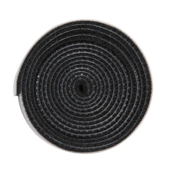Стяжки для кабелів Baseus Colourful Circle Velcro strap 1m ACMGT-E01 (Чорний 1 шт.) Миколаїв - фото 3