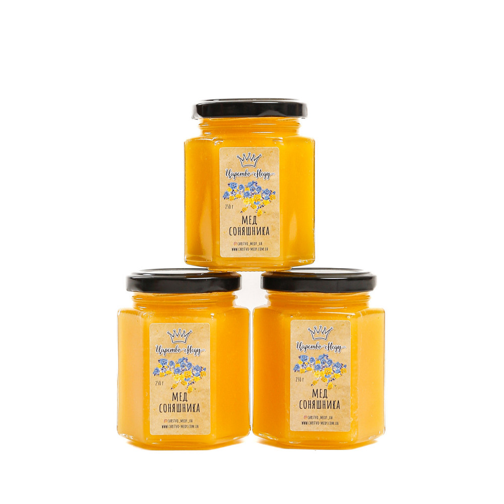 Мед подсолнечника, натуральный мед из собственной пасеки. Вес – 250 граммов Одесса - изображение 2