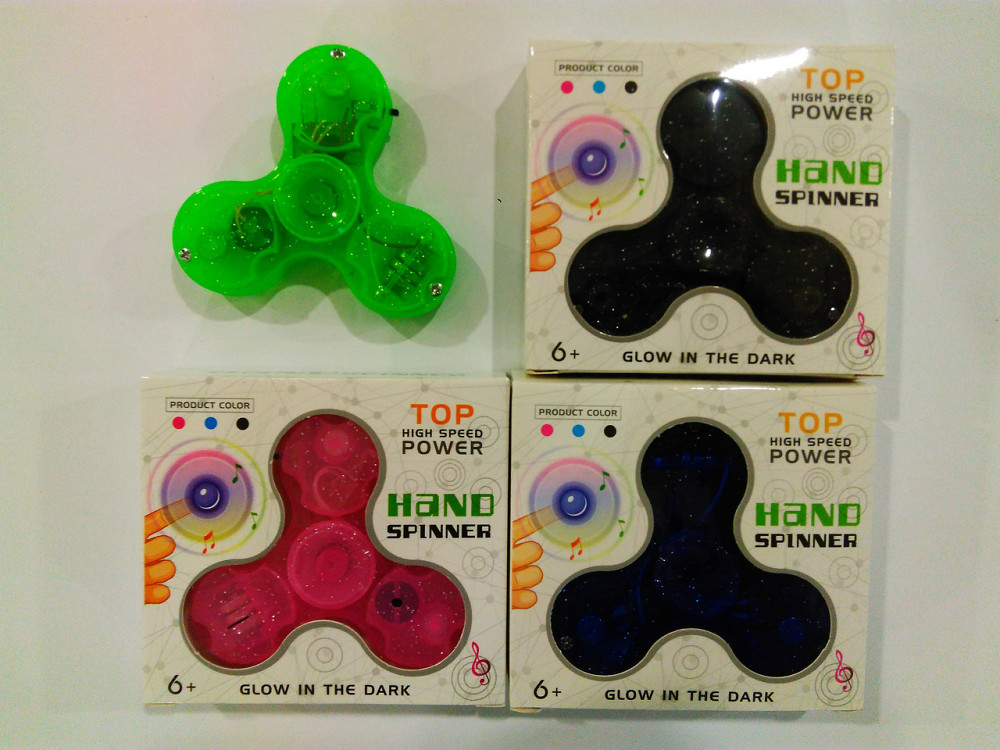 Спіннер LED "NANO SPINNER" муз.в асорт. в кор. SP-085, шт Київ - фото 1