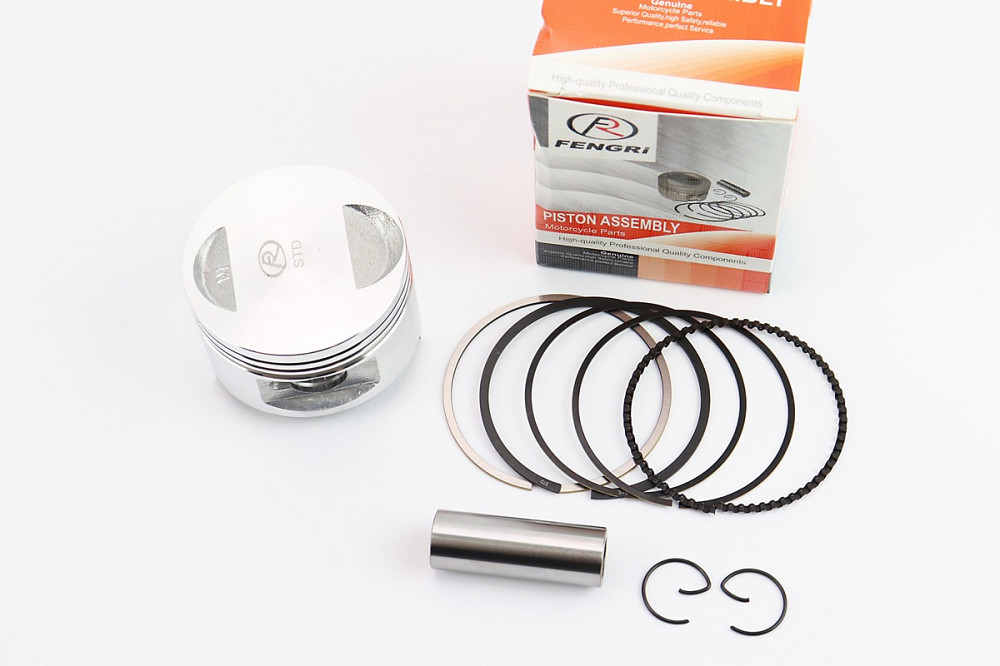 Поршень к-кт 150cc 57,4мм STD (палець 15мм) Київ - фото 1