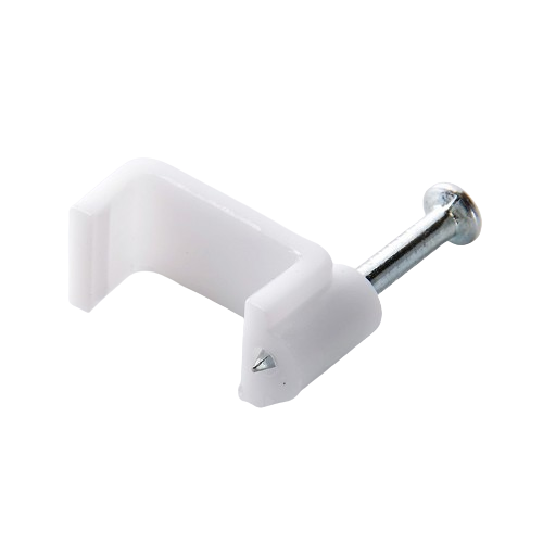 Кабельна кліпса 10*7мм плоска 100шт/уп APRO Житомир - фото 1